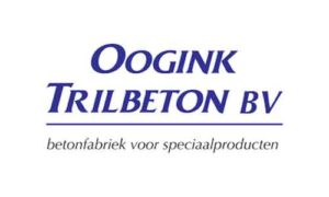 Logo van Oogink trilbeton, een bedrijf waar gieterij Neede producten voor maakt