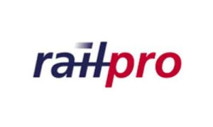 Logo van Railpro, een bedrijf waar gieterij Neede producten voor maakt